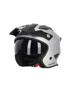 casco acerbis jet de moto con visor solar integrado homologacion ece 22 06 0025937 856