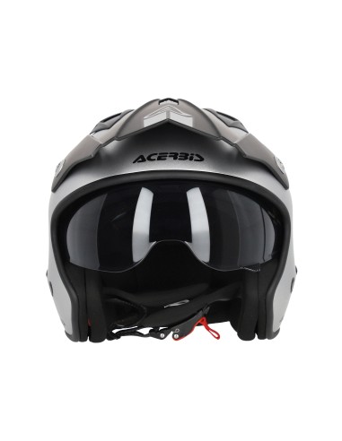 casco acerbis jet de moto con visor solar integrado homologacion ece 22 06 0025937 856
