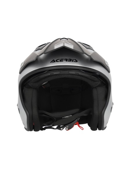 casco acerbis jet de moto con visor solar integrado homologacion ece 22 06 0025937 856