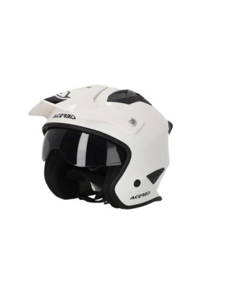 casco acerbis jet aria 22 06 color blanco 0025055 030
