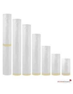 unidad Plástico con cinta 360cm X 22,8m x 19mm