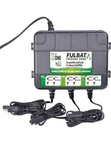 CARGADOR 6V/12V FULBANK F2