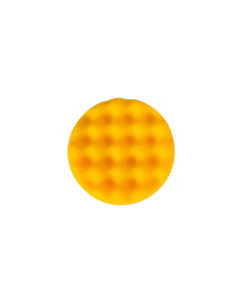 Tampn Espuma Pulido 85mm Amarillo Ondulado, 2Ud