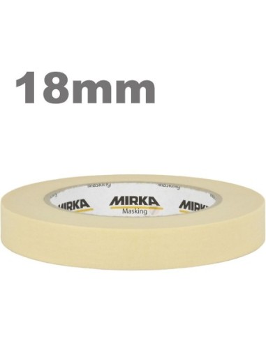 Cinta Enmascarar 100° Línea Blanca 18mmx50m 48/Uds