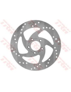 Disco de freno fijo en diseño Swirl moto TRW