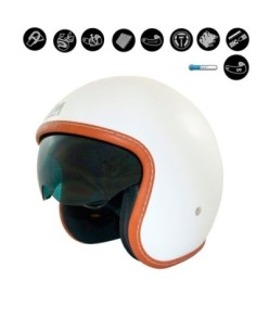 Casco LEM Sport Solid Blanco XS