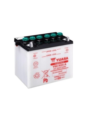 Batería para motocicleta Yuasa Y60-N24-A Yumicon 2