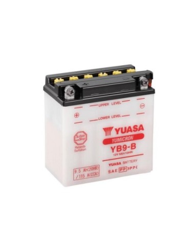 Batería para motocicleta Yuasa YB9-B Yumicon 9.5Ah