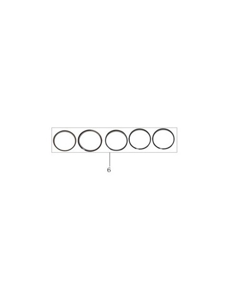 juego de segmentos de piston zairon zs2 zs5