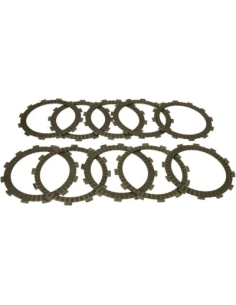 juego de discos de embrague trw mcc34310 para moto 10 piezas