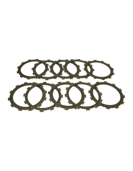 juego de discos de embrague trw mcc34310 para moto 10 piezas