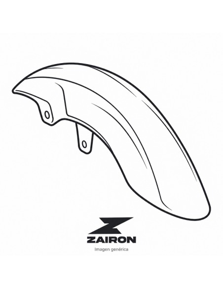 guardabarros trasero zairon zs4