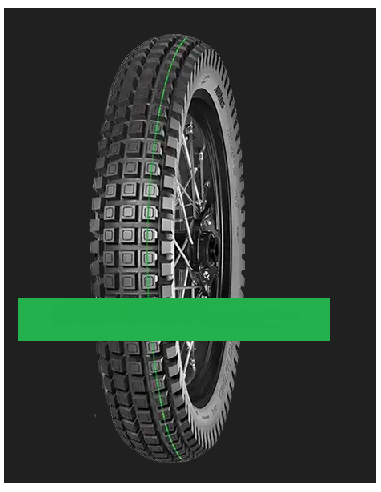 MITAS 110/90 -19 62P ENDURO HYBRID SUPER LIGHT  TL M+S (Raya verde)