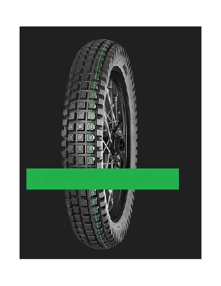 MITAS 110/90 -19 62P ENDURO HYBRID SUPER LIGHT  TL M+S (Raya verde)