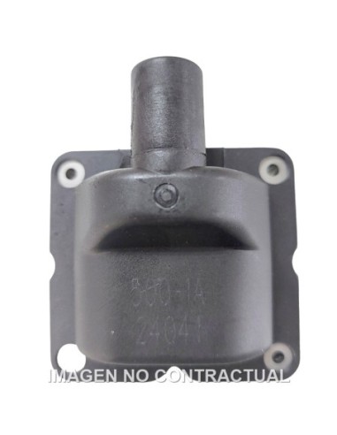 Bobina 12V - CC - Conector 2 Pins - Sin cable a Bujía