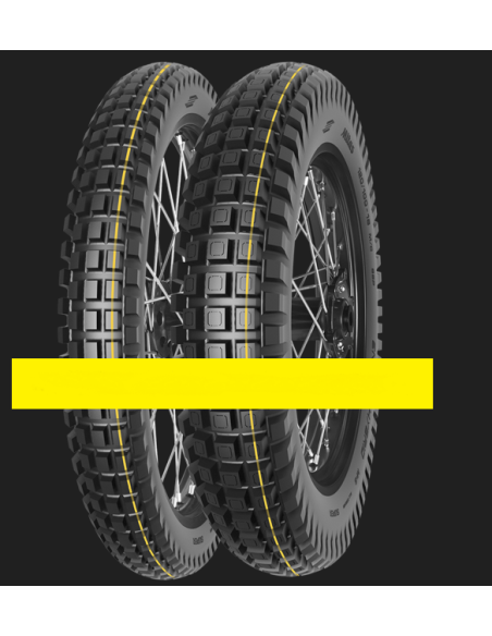 MITAS 120/100 -18 68P ENDURO HYBRID SUPER  TL M+S (Raya amarilla)