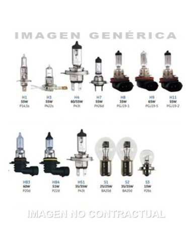 Lámpara Halógena H4 24V 70-65W
