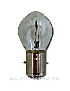 Lámpara Hert de óptica Duplo simétrica 6V 20/20W