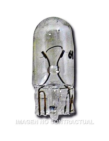 Lámpara Hert de posición/matrícula Todo Cristal T10 24V 3W