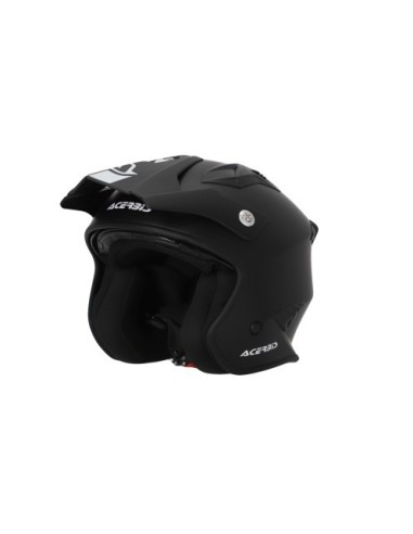 Casco Acerbis Jet Aria 22-06 negro 0025055091061 | Motoauto