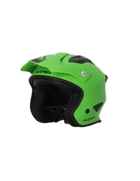 Casco Acerbis Jet Aria 22-06 verde 0025055133064 | Motoauto