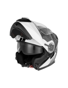 CASCO SEREL 2206 negro y blanco 0025201315061 | Motoauto