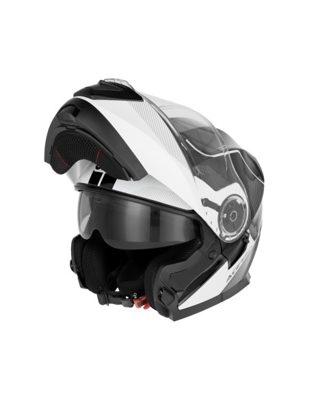 CASCO SEREL 2206 negro y blanco 0025201315061 | Motoauto