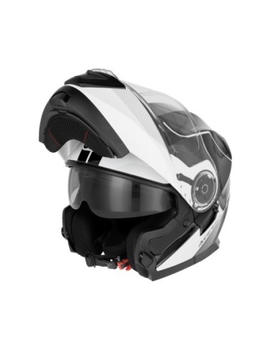 CASCO SEREL 2206 BLANCO Y NEGRO 0025201315064 | Motoauto
