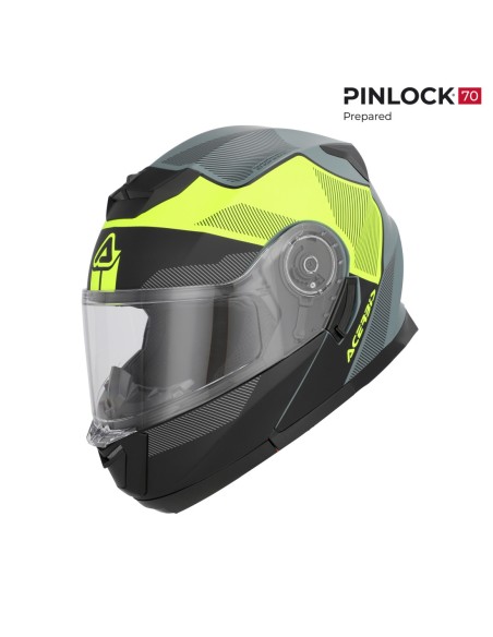 CASCO SEREL 2206  Negro Amarillo S 0025201457062 | Motoauto
