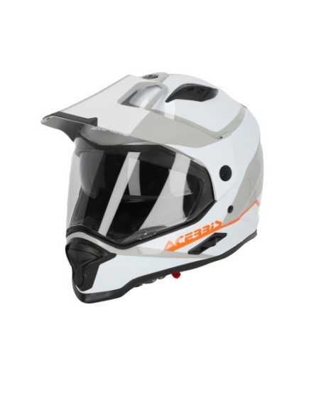 CASCO REACTIVE 2206 BLANCO Y GRIS 0025312235069 | Motoauto