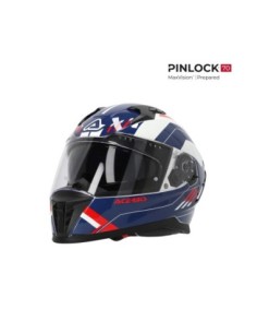 CASCO X-WAY GRAPHIC BLANCO AZUL 0026016034066 | Motoauto
