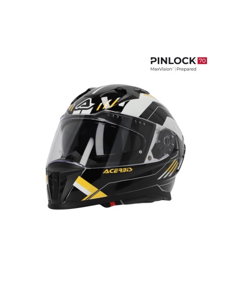 CASCO X-WAY GRAPHIC NEGRO AMARILLO 0026016318062 | Motoauto