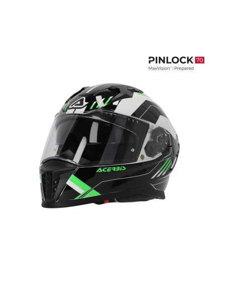 CASCO X-WAY GRAPHIC NEGRO VERDE S 0026016325062 | Motoauto
