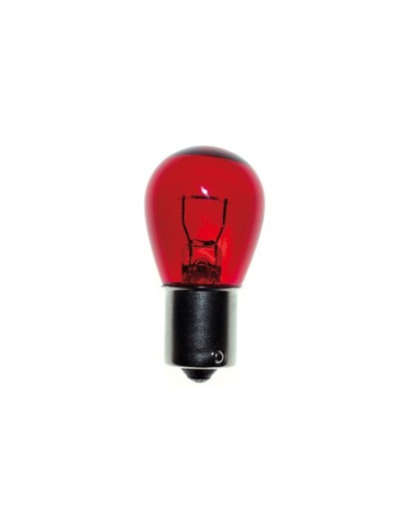 Lámpara stop para moto 12V 21W Bau15S Rojo 196 | Motoauto