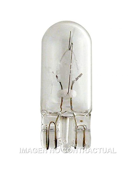 Lámpara Philips Todo Cristal T20 W3W  12V 3W