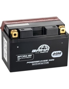 Batería Moto AGM Baika Parts YT12ABS MYTX12ABS | Motoauto