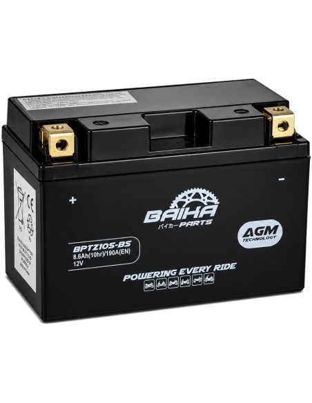 Batería Moto FA Activada  Baika Parts BPTZ10SBS | Motoauto