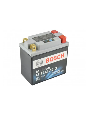 Batería de arranque de litio BOSCH 0986122639 | Motoauto