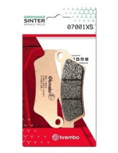 Pastillas freno Brembo sinterizadas 07001XS | Motoauto