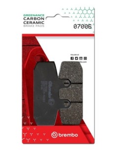 Pastillas de freno Brembo genuinas 07006 | Motoauto