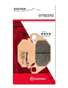 Pastillas freno Brembo sinterizadas 07022XS | Motoauto