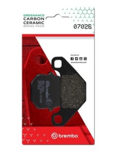 Pastillas de freno Brembo genuinas 07026 | Motoauto