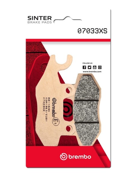 Pastillas de freno Brembo genuinas 07033 | Motoauto