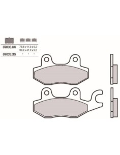 Pastillas freno Brembo sinterizadas 07033XS | Motoauto
