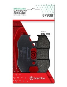 Pastillas de freno Brembo genuinas 07038 | Motoauto