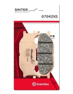 Pastillas freno Brembo sinterizadas 07042XS | Motoauto