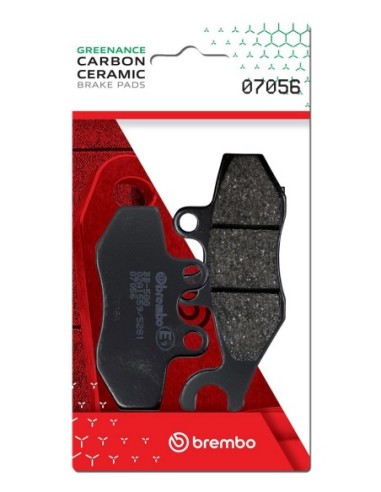 Pastillas de freno Brembo genuinas 07056 | Motoauto