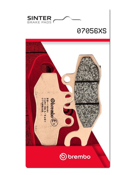Pastillas freno Brembo sinterizadas 07056XS | Motoauto