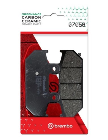 Pastillas de freno Brembo genuinas 07058 | Motoauto
