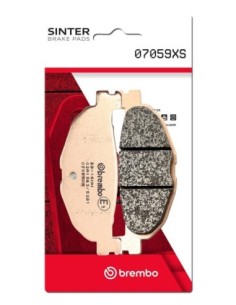 Pastillas freno Brembo sinterizadas 07059XS | Motoauto